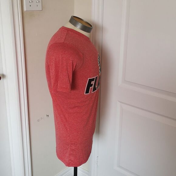 NHL Ladies Calgary Flames Logo  T-shirt Small Red - Picture 6 of 16